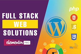 build, rebuild, or fix your wordpress or PHP website