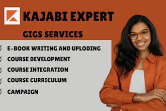 kajabi campaign course development course management ebook writer SEO kajabi