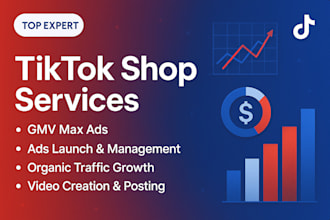 manage tiktok shop ads, affiliate, product, videos for dropshipping and pl brand