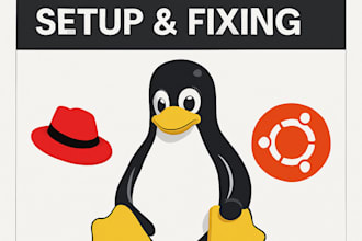fix and set up your linux server, fast, secure and reliable