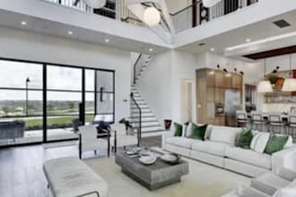 design hotel, gym, lobby, lounge, residence, house interior