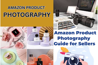 do amazon product photography editing, infographic and lifestyle design
