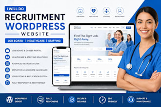 healthcare staffing agency website recruitment website staffing website