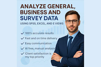analyze general, business and survey data using spss, excel, and e views