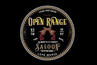 design excellent sophisticated range saloon logo