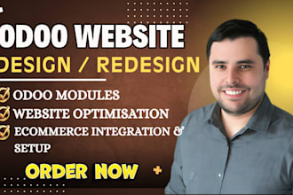 develop odoo website design big commerce website, webflow ecommerce website