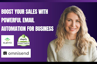 setup ecommerce email marketing flows in klaviyo, klaviyo expert, ecommerce flow
