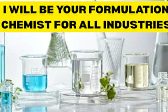 be your formulation chemist for all industries