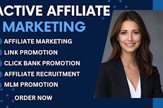 do affiliate marketing, clickbank promotion link promotion affiliate program mlm