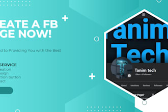 create a professional facebook page