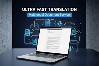 translate your documents and PDF files with proper formatting