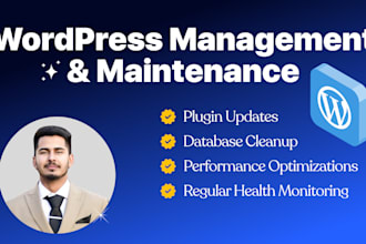 be your wordpress website manager monthly