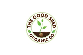 make greatest fun seed organic logo for modern micro greens
