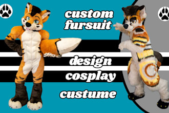 custom fursuit cosplay anthro design furry art clothes costume designs fursona
