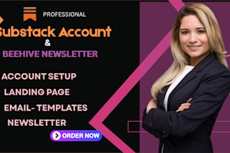 setup substack account substack and beehiiv newsletter design beehiive