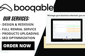 build booqable website, party photo booth rental website, online booking website