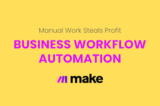 automate anything using make com, integromate