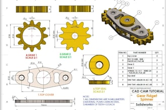 design mechanical 3d modeling and 3d products modeling in solid works