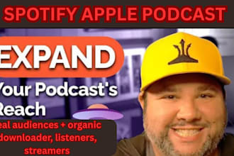 gain streamers, podcast promotion apple podcast spotify podcast promotion