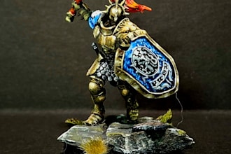 paint your favourite miniatures from warhammer aos middle earth and dnd