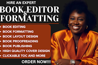 proofread and developmental edit your novel fiction book, children book editor