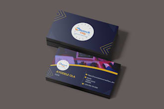 design business card automotive auto detailing trucking towing