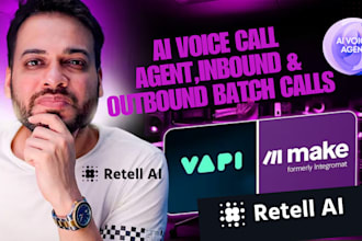 build automated ai voice calling agents with vapi ai synthflow bland ai make com