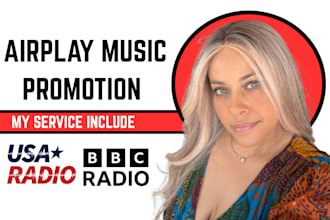 promote your music and airplay on bbc 1xtr radio USA or german online radio