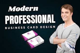 create professional luxury business card design and letterhead build envelop