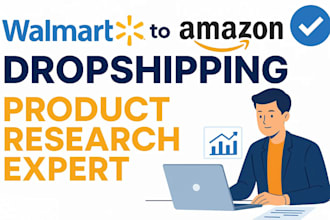 automate your walmart to amazon dropshipping store with winning product research