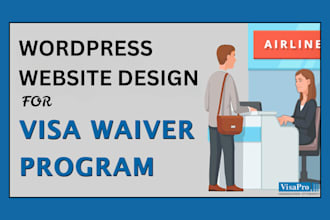 design professional visa waiver program website non visa program website