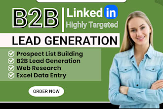 generate high quality b2b linkedin and real estate leads data enrichment