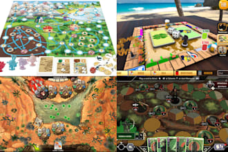develop board game design poker card game 2d unity 2d game development game art