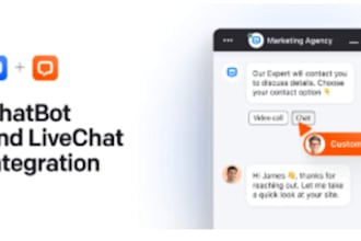 wordpress chatbot squarespace ai ecommerce vertex gcp live chat bot integration