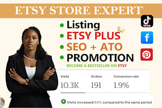 do etsy store setup, product listing, etsy shop digital product, etsy SEO, ato