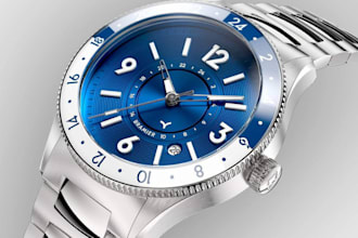 create realistic watch design, 3d watch animation, wristwatch, jewelry
