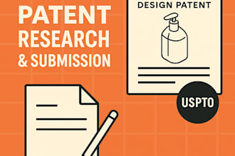 prepare and submit a design patent for your product