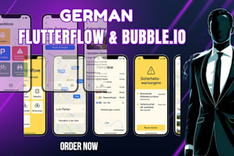 build or develop bubble web app flutterflow mobile app develop bubble developer