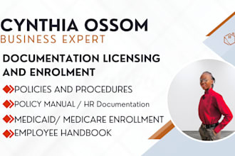 write compelling policies and procedures sops in compliance to your state manual