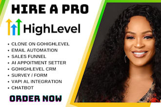set up gohighlevel CRM and automation gohighlevel chatbot vapi ai retell ai
