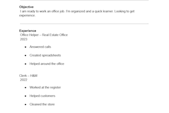 create a job winning resume and cover letter