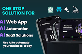build ai web apps and deliver full stack ai saas solutions