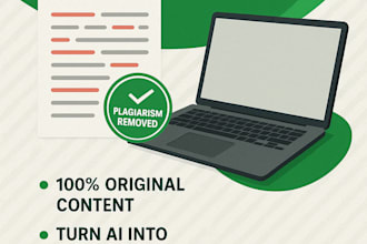 check plagiarism, remove similarity and humanize ai content
