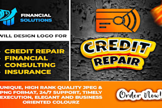 do credit repair, financial, consulting, insurance logo