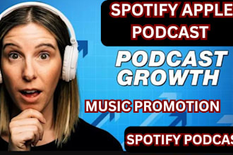 grow 10m podcast listeners, do organic apple spotify promotion podcast promotion