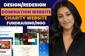 nonprofit website for charity, donation, fundraising,  crowdfunding and ngo