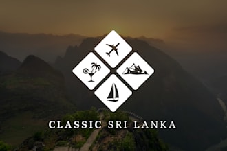 do minimalist travel, hotel, vacation and agency logo