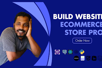 build website for your ecommerce store, dropshipping, or multi vendor