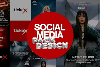 design an instagram story and post for your brand or event