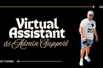 virtual assistant in customer service, sales, and admin management